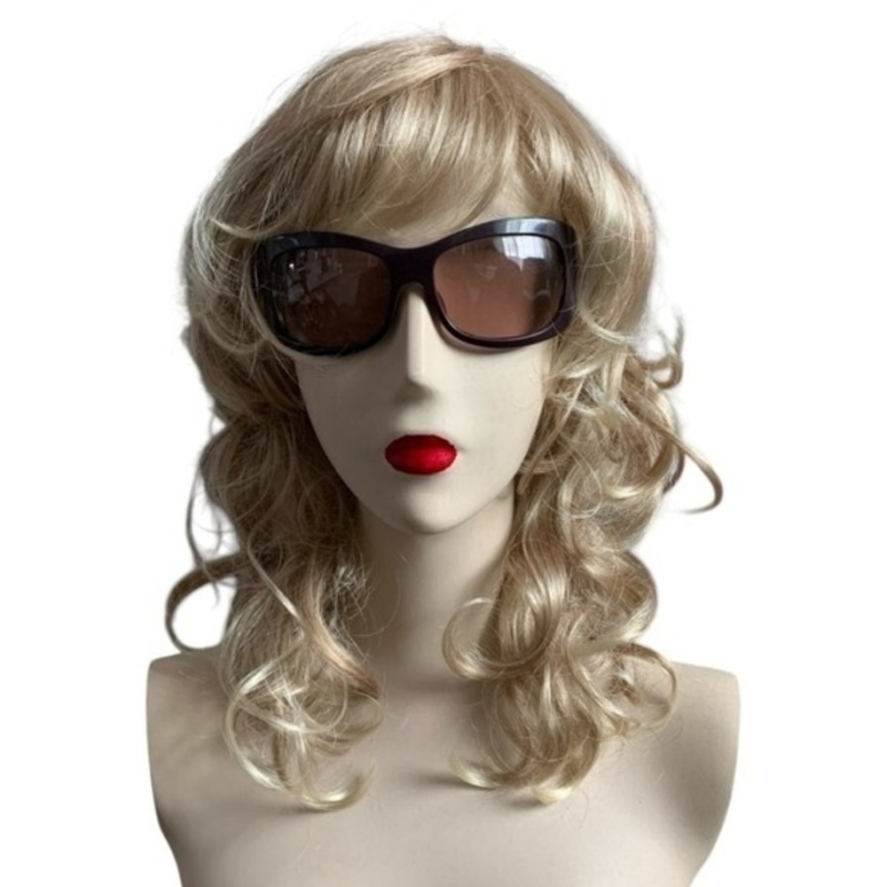 Giselle Long Curly Blonde Wig 14/88A Cosplay Party Costume Adult Japan NWT